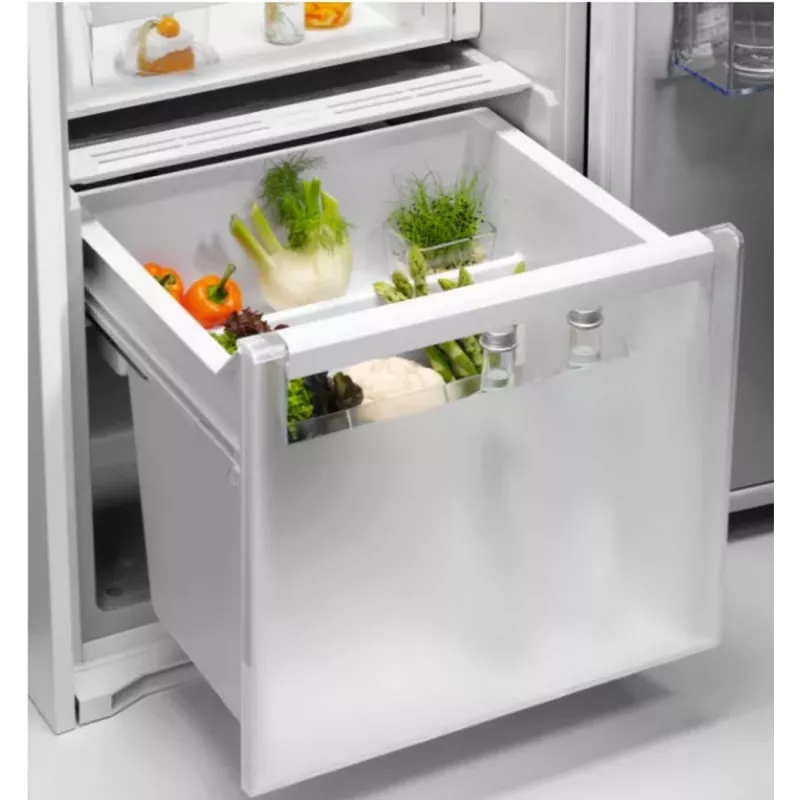 Electrolux ERD6DE18S1 Einbau-Kühlgefrierkombination, 253 L Gesamtkapazität, Energieeffizienzklasse E, 35 dB, Weiß