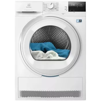 Electrolux EW7D283VE 8 kg Kondenstrockner mit SensiCare System, LCD-Display, Weiß