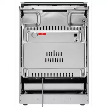 Electrolux LKG604012W Freistehender Gasherd mit Gasbackofen, 60 cm, Weiß