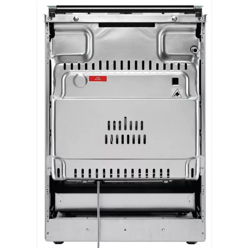 Electrolux LKG604012W Freistehender Gasherd mit Gasbackofen, 60 cm, Weiß