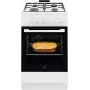 Electrolux LKK520032W Freistehender Herd mit Gaskochfeld und Elektrobackofen, 50 cm, Weiß