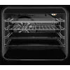 Electrolux LKR564275K freistehender Elektroherd mit Ceranfeld und Umluftbackofen, Schwarz