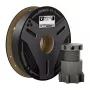 ELEGOO PETG-CF Filament (Grau) 1,75 mm 1 kg kohlefaserverstärktes PETG für FDM-3D-Drucker