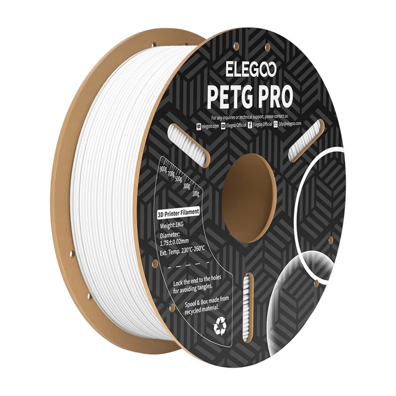 ELEGOO PETG Pro Filament (Weiß)