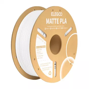 ELEGOO PLA Matte Filament Weiß 1,75 mm 1 kg