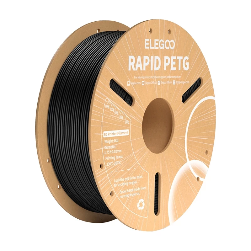 ELEGOO Rapid PETG Filament (Schwarz)