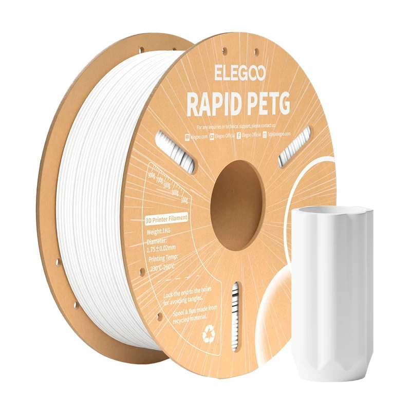 ELEGOO Rapid PETG Filament (Weiß)
