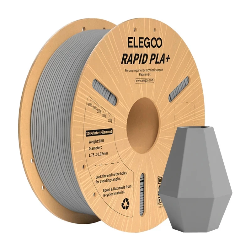 ELEGOO Rapid PLA+ Filament (Grau)