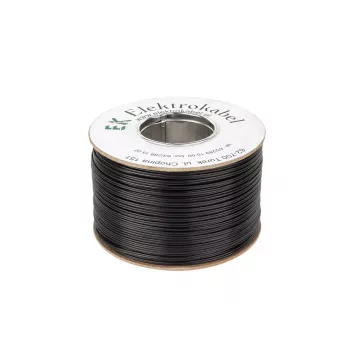 ELEKTROKABEL Lautsprecherkabel SMYp 2 x 0,22 mm² Schwarz 300 m