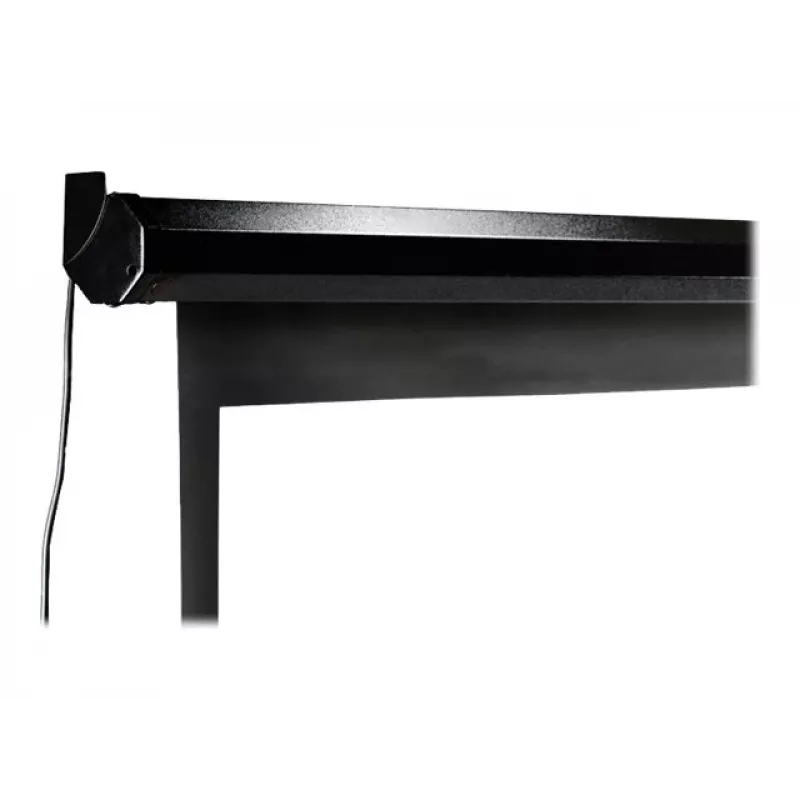 Elite Screens Spectrum Series Electric125H 125 inch Elektrische Motor-Leinwand mit MaxWhite FG Material, 16:9 Seitenverhältnis, weißes Gehäuse