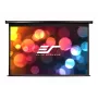Elite Screens Spectrum Series Electric125H 125 inch Elektrische Motor-Leinwand mit MaxWhite FG Material, 16:9 Seitenverhältnis, weißes Gehäuse
