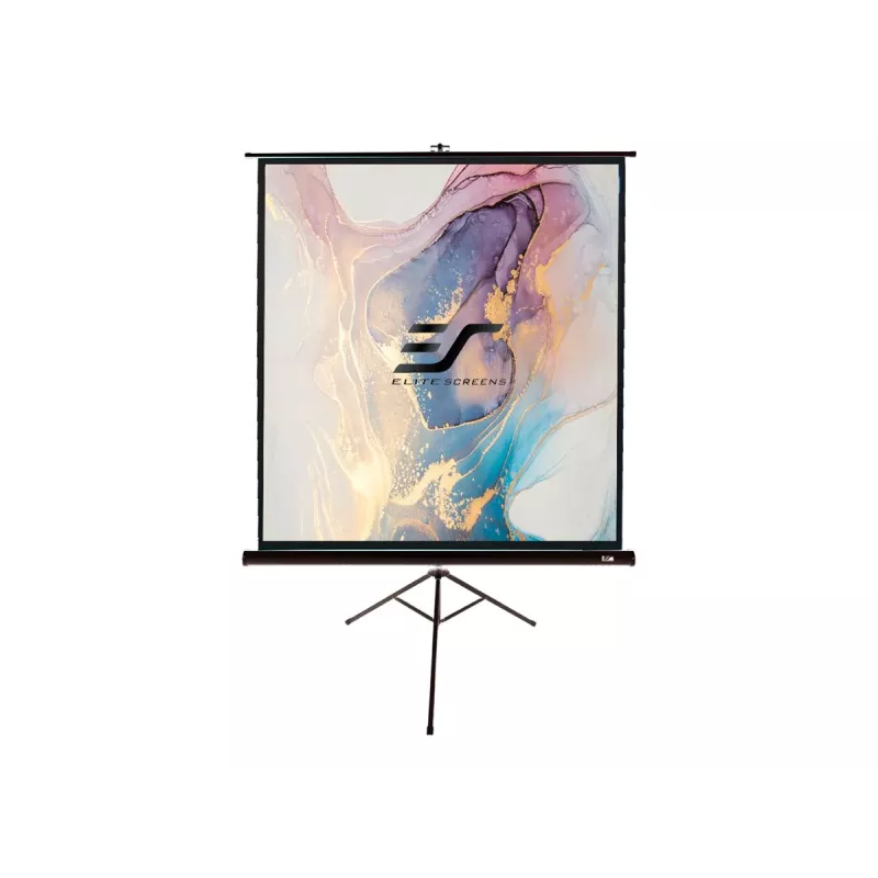 Elite Screens Tripod Series T120UWV1 120 Zoll 4:3 Tragbare Projektionsleinwand Schwarz