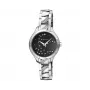 ELIXA Woman E119L483 Analog-Quarzuhr 30mm Edelstahl-Mesh Schwarz