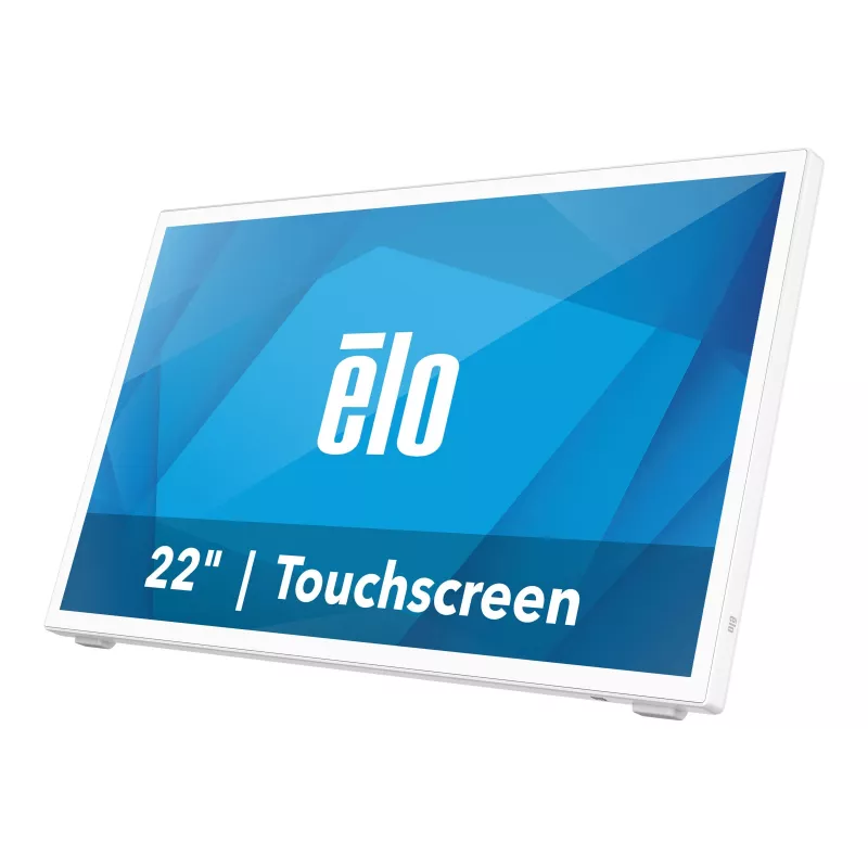 Elo Touch Solutions Elo 2270L 21.5 Zoll Full HD LCD Touch Monitor, PCAP, 10-Punkt, HDMI/DisplayPort/VGA, Weiß