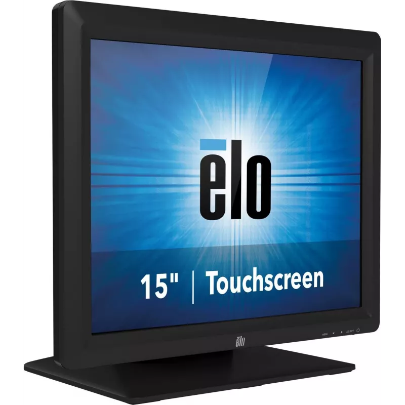 ELOTOUCH ET1517L 15-Zoll-Touchmonitor, XGA 1024x768, AccuTouch resistiv, VGA, DVI-D, USB, Grau