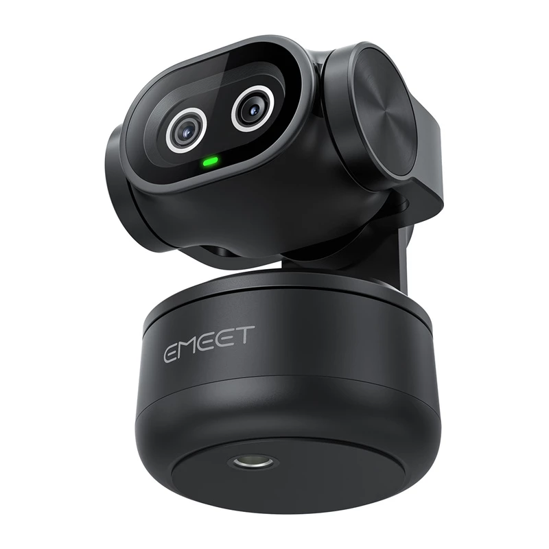 EMEET Pixy Webcam E3138 - Full HD 1080p 60fps, Autofokus, AI-Rauschunterdrückung, Schwarz