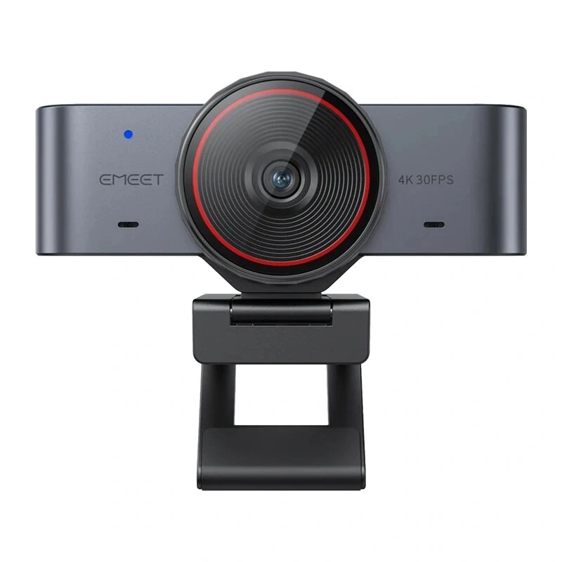Emeet SmartCam C960 Ultra Webcam, Full HD 1080p, Autofokus, Dual-Mikrofone, USB 2.0, Schwarz