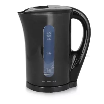 Emerio WK-123483 Wasserkocher 1,7 L Schwarz 2200 W Kabellos mit Wasserstandsanzeige