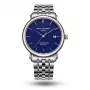 EMILE CHOURIET Herren-Automatik-Taucheruhr 001168G406698 40mm schwarzes Zifferblatt Edelstahlarmband