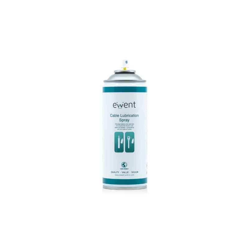 Eminent EW5618 Kunststoffreiniger - 400 ml - Aerosolspray - Weiß