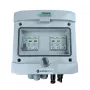EMITER DCAC Hermetic IP65 PV Combiner Box mit Noark Typ 2 SPD, 1 String, 1 MPPT, 16A 1-Phasig