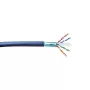 EMITER Emitter Net FTP (F/UTP) Cat.6 450MHz Kabel, 4x2x23AWG Leitung, LSZH-FR 500m