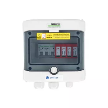 EMITER Schaltanlagen-Anbau AC Hermetic IP65 EMITTER mit AC Dehn Typ 2 Überspannungsableiter, 10A 3-F