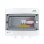 EMITER Schaltanlage angeschlossen AC Hermetic IP65 EMITTER mit AC Dehn Typ 2 Überspannungsableiter, 50A 3-Phasen, RCD Typ A 63A/300mA