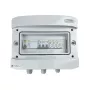 EMITER Schaltanlage angeschlossen AC Hermetisch IP65 EMITTER mit Überspannungsschutz AC Noark Typ 1+2, 10A 3-Phasen, RCD Typ A 40A/300mA