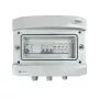 EMITER Schaltanlage angeschlossen AC Hermetic IP65 mit Überspannungsableiter AC Noark Typ 2, 40A 3-Phasen, RCD Typ A 63A/300mA