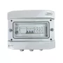 EMITER Schaltanlage angeschlossen AC Hermetic IP65 mit Überspannungsschutzgerät AC Noark Typ 2, 32A 3-Phasen, RCD Typ A 40A/300mA