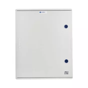 EMITER Schaltgerätekombination AC hermetisch IP66 mit Überspannungsableiter AC Dehn Typ 1+2, 80A 3F, FR 100A, syg. Phasen