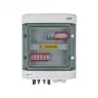EMITER Switchgear Attached DCAC Hermetic IP65 EMITTER mit DC-Überspannungsableiter Dehn 1000V Typ 2, 2 x PV-String, 2 x MPPT // og. AC-Überspannungsableiter Dehn Typ 1+2, 10A 3-Phasen