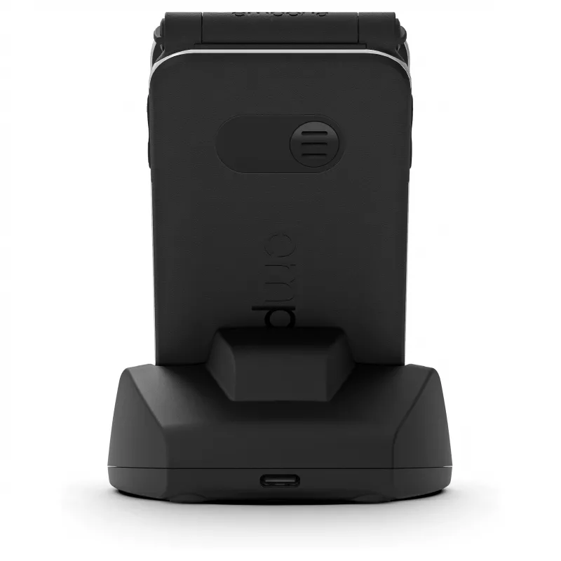 Emporia emporiaJOY V228 Klapphandy, 4G LTE, große Tasten, 2,8 Zoll TFT-Display, Schwarz