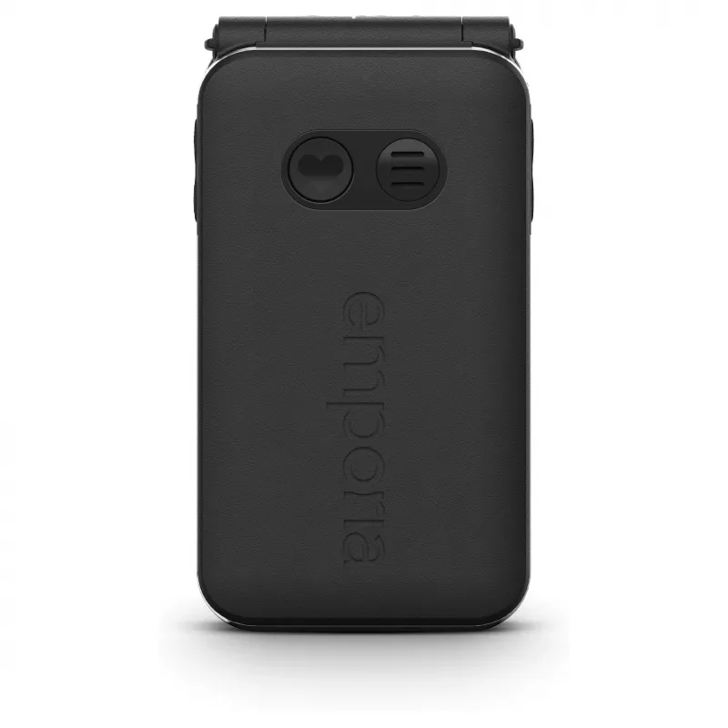 Emporia emporiaJOY V228 Klapphandy, 4G LTE, große Tasten, 2,8 Zoll TFT-Display, Schwarz