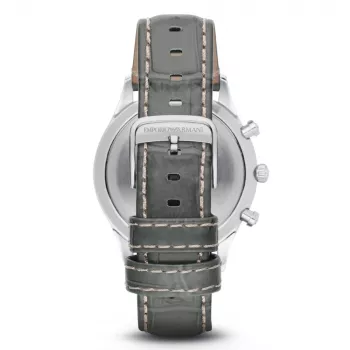 Emporio Armani AR1861 Herren-Chronograph-Uhr aus Edelstahl, 43 mm