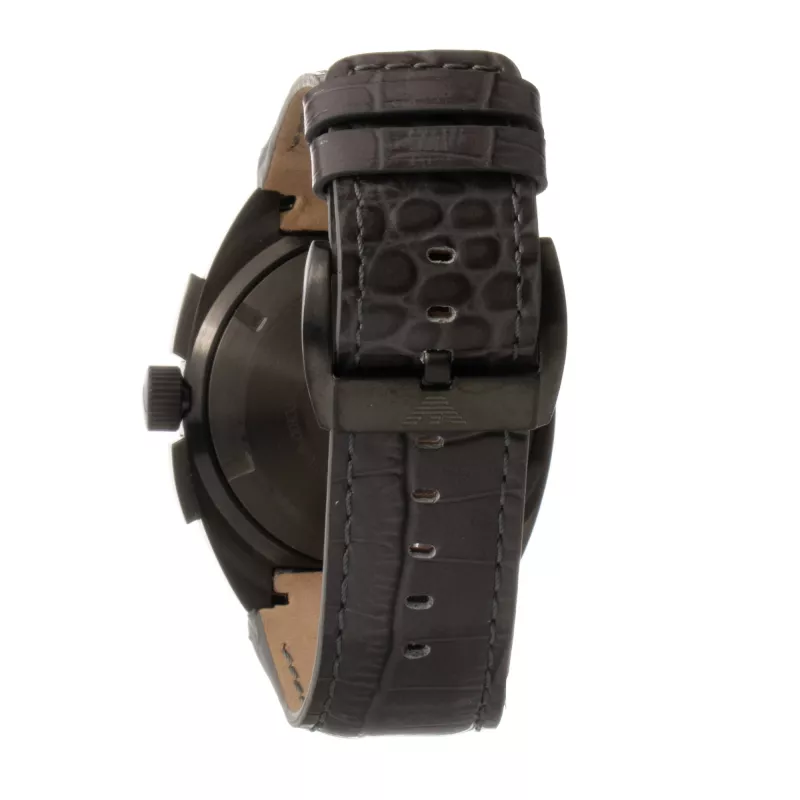 Emporio Armani AR5847 Herren-Chronograph Uhr 45mm Edelstahl Roségold-Ton