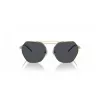 EMPORIO ARMANI EA2148-301387 Herren-Sonnenbrille, Matt-Schwarzer Rahmen, Dunkelgraue Gläser, 56 mm