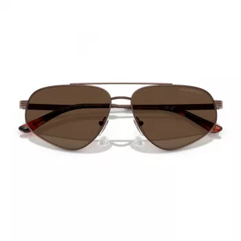 EMPORIO ARMANI EA2156-300673 Herren-Sonnenbrille, Matt Schwarz, Dunkelgraue Gläser, 59 mm