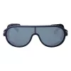 EMPORIO ARMANI EA4166Z58726G Pilot Sonnenbrille Matt Schwarz Grau Verspiegelt