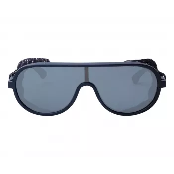 EMPORIO ARMANI EA4166Z58726G Pilot Sonnenbrille Matt Schwarz Grau Verspiegelt