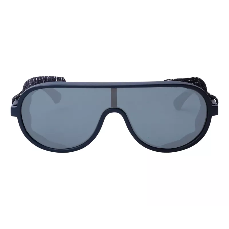 EMPORIO ARMANI EA4166Z58726G Pilot Sonnenbrille Matt Schwarz Grau Verspiegelt