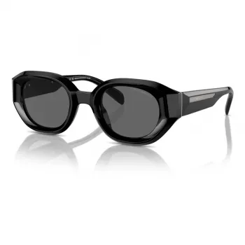 EMPORIO ARMANI EA4230U501787 Sonnenbrille Herren Quadratisch Schwarzer Rahmen Graue Gläser 48/25/145 mm