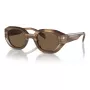EMPORIO ARMANI EA4230U614973 Rechteckige Sonnenbrille Matt Schwarz Dunkelgrau 48mm
