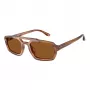 EMPORIO ARMANI EA4240U620373 Herren-Sonnenbrille - Matt schwarzer Rahmen, dunkelgraue Gläser, 53 mm