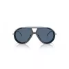 EMPORIO ARMANI EA4242U621380 Herren-Sonnenbrille - Matt schwarzer Rahmen, grau verlaufende Gläser, 56 mm