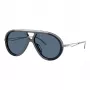 EMPORIO ARMANI EA4242U621380 Herren-Sonnenbrille - Matt schwarzer Rahmen, grau verlaufende Gläser, 56 mm