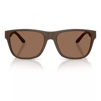 EMPORIO ARMANI EA4243-624373 Herren-Sonnenbrille Gestreiftes Havanna 56/18/145 mm
