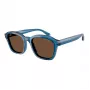 EMPORIO ARMANI EA4245U624787 Herren-Sonnenbrille Matt Schwarz Dunkelgrau 54mm
