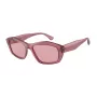 EMPORIO ARMANI Damen Cat Eye Sonnenbrille EA4187-554484 Transparent Grau Grau Verlauf 55/16/140 mm